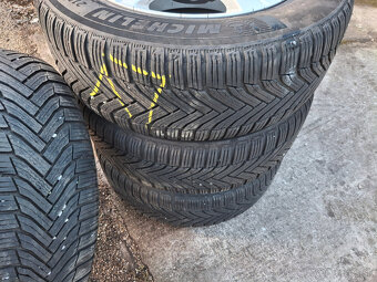 hliníkové disky 16" 5x108 peugeot + 216/60 r16 zimné - 3