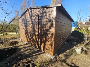 Plechové garáže od 3x5m - 3