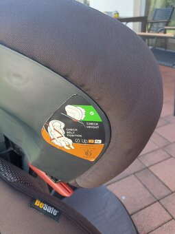 Predám autosedačku BeSafe izi up x3 fix - 3