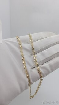 Zlatý clankovy náhrdelník 2 - 3