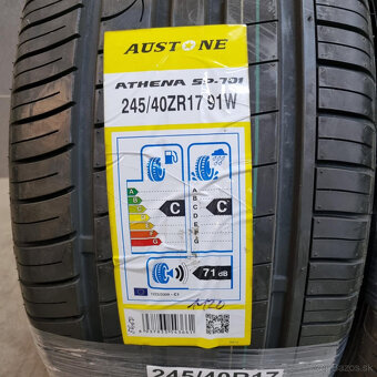 Letné pneumatiky 245/40 R17 AUSTONE DOT1120 - 3