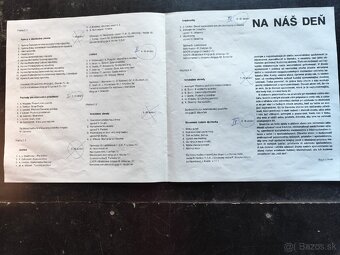 Platne súbor 4 ks - Na nás deň - 3