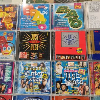 CD-čka...BRAVO HITS,JUST THE BEST,THE DOME,INTERNATIONAL TOP - 3