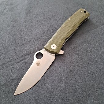 Spyderco Spymyto, Green Micarta - 3