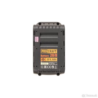 Akumulátor 20V Li-ion, 8000mAh Procraft 20/8 - 3