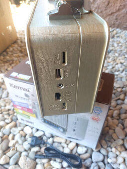 Retro Radio samostaným zdrojom Bluetooth MP3 FM AM USB CARD - 3