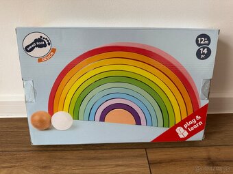 Drevená skladacia dúha XL - 3