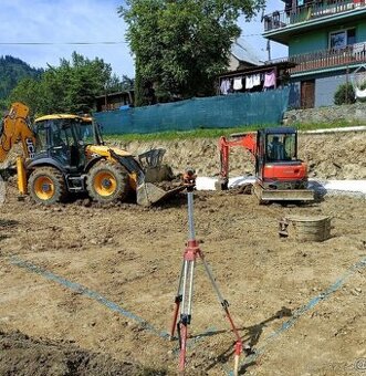 Minibager traktorbager bager zemné prace nosič kontajnerov - 3