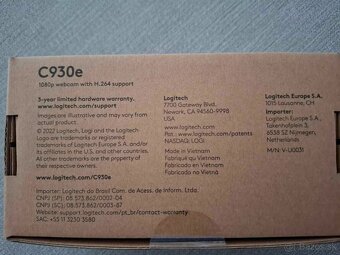 Predam - kamera Logitec C930e - uplne nova/nerozbalena - 3