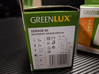 Pohybový senzor Greenlux SENSOR 40 - 3
