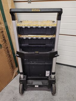 Sada boxov na naradie s vozikom Stanley Fatmax - 3
