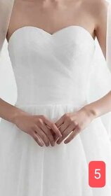 ZNÍŽENÁ CENA Svadobné šaty Žiarivá biela - 3