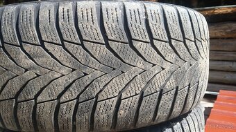 Predám 225/45 r17 na passat 5x112 zimné gumy - 3