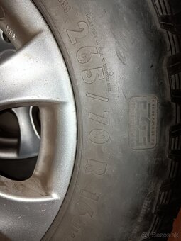 265/70 /r16 na diskoch 4ks, 6x139.7 / 67,1 - 3