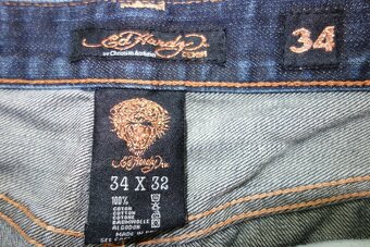 Pánske rifle Ed Hardy w34 L32 - 3