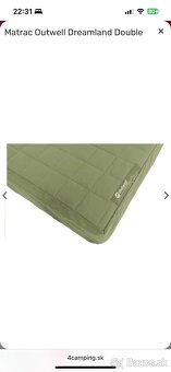 Nafukovaci matrac Outwell s pamätovou penou - 3