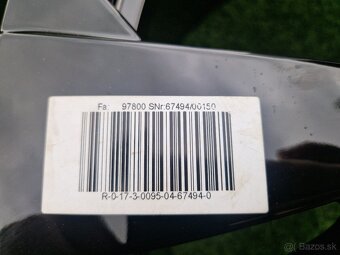 Alu disky Volkswagen R20 5x112 čierne - 3