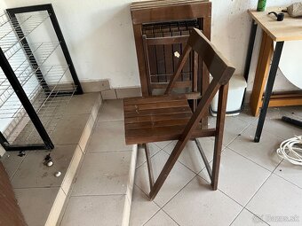 Predám záhradné stoličky na foto, 6 kusov. - 3