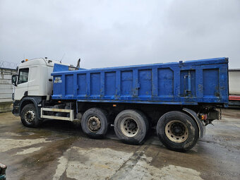 Sklapac Scania 124 420 2004 8x4 porucha motora - 3