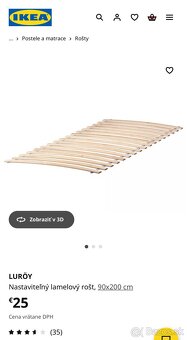 Detska ikea postel 200x90 - 3