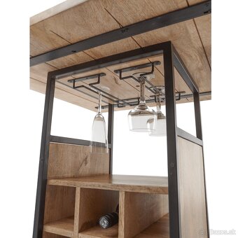 Barový stôl industrial.design-masívne drevo - 3
