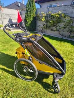 Thule Chariot sport 1 s prislusenstvom - 3