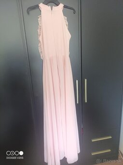 Elegantné dlhé šaty, veľkosť 38 - 3