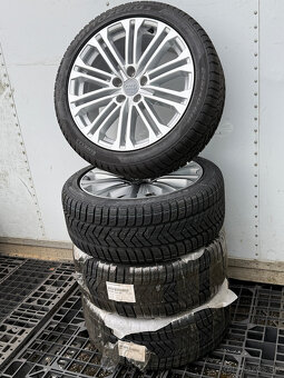 PREDÁM úplne NOVÚ sadu 18" ALU disky AUDI + nové zimné pneu - 3