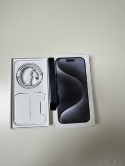 iPhone 15 pro 128 titanium blue. - 3
