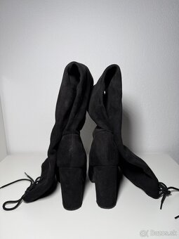 Semišové botfordy čižmy - 3