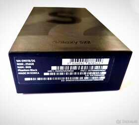 Samsung Galaxy S22 , 256 GB, 8GB Ram  s príslušenstvom - 3