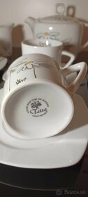 Krásny kvalitný nikdy nepoužitý český porcelán, čajová, kávo - 3