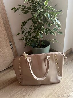 Bezova crossbody kabelka - 3