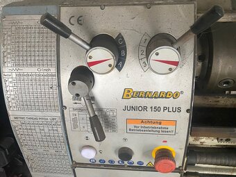 Malý sústruh, Bernardo junior 150 plus - 3