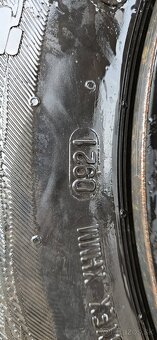 Peugeot, citroen plechove disky s pneu. - 3