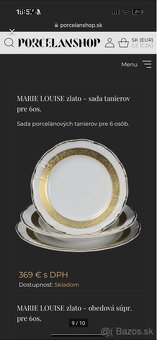 Akcia NOVÁ obedová a čajová súprava Thun pre 18 osôb - 3