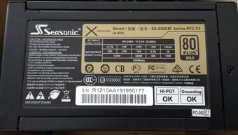 Seasonic 850W 80 plus gold - 3