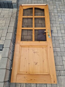 Drevené smrekové dvere - 3