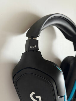 Herné slúchadlá LOGITECH G432 7.1 DTS modré - 3