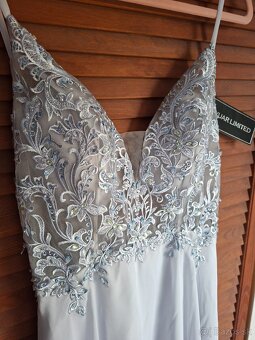 Spoločenské šaty sedia na S,M - 3