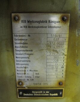 Bruska nástrojová SWSK 315 - 3