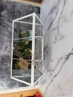 Rastlinné terarium, biosféra, Florárium domček - 3