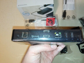 predám USB 3.0 dokovaciu stanicu Dell D3100 - nová - 3