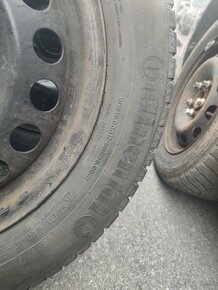 Plechové disky s zimnými pneumatikami Continental 205/60 R16 - 3