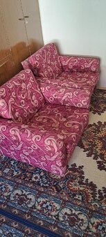Darujeme za odvoz rozkladací gauč a 2 fotelky - 3