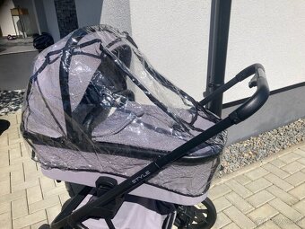 Kombinovaný kočík Moon Style 2020, autosedačka Cybex - 3