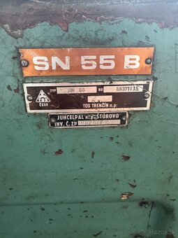 Soustruh na kov SN 55 B/3000 + lunety - 3