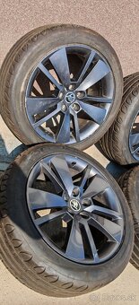 ALU Škoda Zenith 5x112 a letné Orium 235/45 R18 - 3