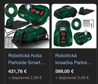 Predám úplne novú kosačku robotickú - 3