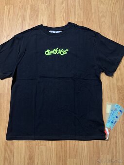 Pánske čierne Off-White tričko - 3